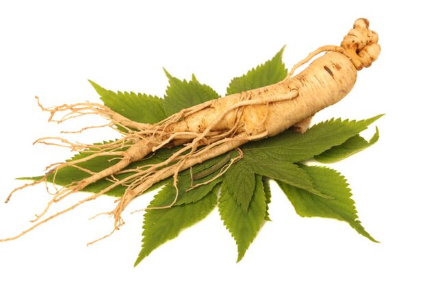 Root ginseng in ZXCVNMQWERT spray